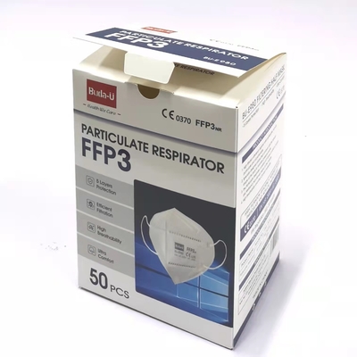 얼오옵스 FFP3 보호 마스크, 하프 페이스 마스크 인공 호흡 장치를 필터링하는 입자, FFP3 면 마스크 99% 여과 효능