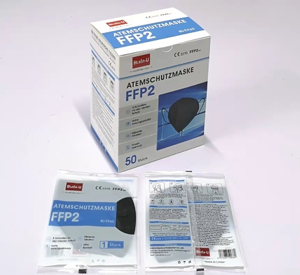 등록된 CE와 FDA, 면 마스크를 필터링하는 유럽 표준과 부다-U 검은 페이스피스 인공 호흡 장치 마스크 FFP2